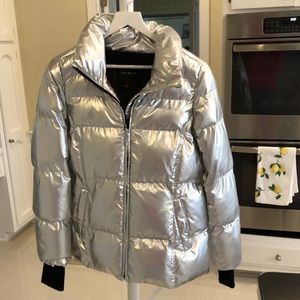 Beautiful Talbots Silver Jacket